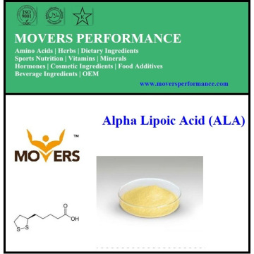 Ácido Lipoico Natural Alfa Natural de Alta Qualidade (ALA)